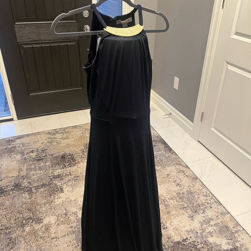 Best vintage year 2K Michael kors vacation dress navy blue size medium